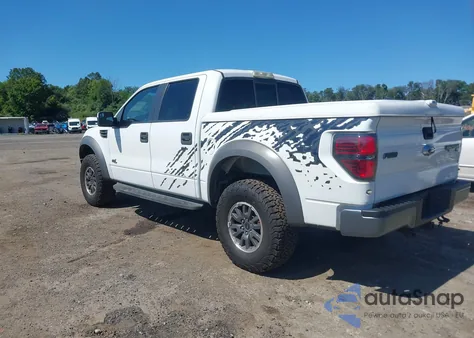 2011 Ford F-150 Svt Raptor из США, поврежденный, VIN 1FTFW1R61BFA82147